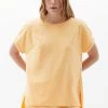 OXXO Donna MIT UMGESCHLAGENEN ARMELN - T-shirt Basic - Buff Orange -Negozio al dettaglio Oxxo 2ec22fc210a94dd3afed5cf4b66fe209