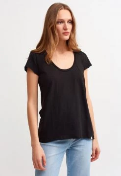 OXXO Donna T-shirt Basic - Black