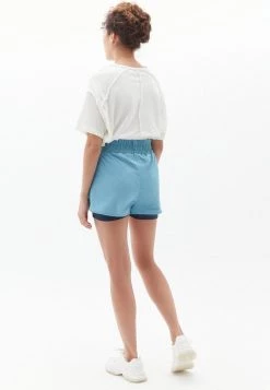 OXXO Donna MIT ELASTISCHEM BUND - Shorts - Adriatic Blue -Negozio al dettaglio Oxxo 316f634f02b74dd9966576d17cb3e640
