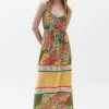 OXXO Donna Vestito Lungo - Flower Print -Negozio al dettaglio Oxxo 319109454d1c454e82986a4dfe8ed2d3