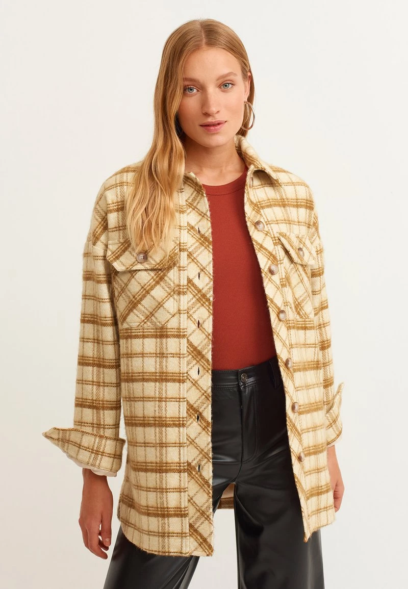 OXXO Donna Giacca Leggera - Moon Sheel Check 6 OXXO Donna Giacca Leggera - Moon Sheel Check - immagine 4