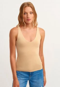 OXXO Donna Top - Caraway