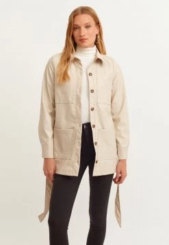 OXXO Donna MIT BINDEGÜRTEL - Trench - Light Bean -Negozio al dettaglio Oxxo 32f5ca1dcc4d4642a438868e827785e1