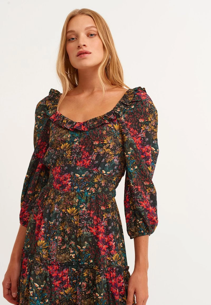 OXXO Donna Vestito Estivo - Floral Print 6 OXXO Donna Vestito Estivo - Floral Print - immagine 4