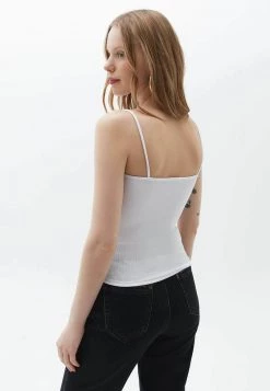 OXXO Donna SPAGETTIE TRÄGER - Top - White -Negozio al dettaglio Oxxo 37eee299796c422aba625042995ce802