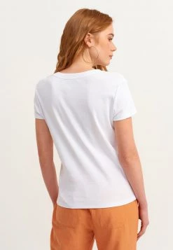 OXXO Donna T-shirt Basic - White -Negozio al dettaglio Oxxo 382eb224606a4ad99a68f013595082a6