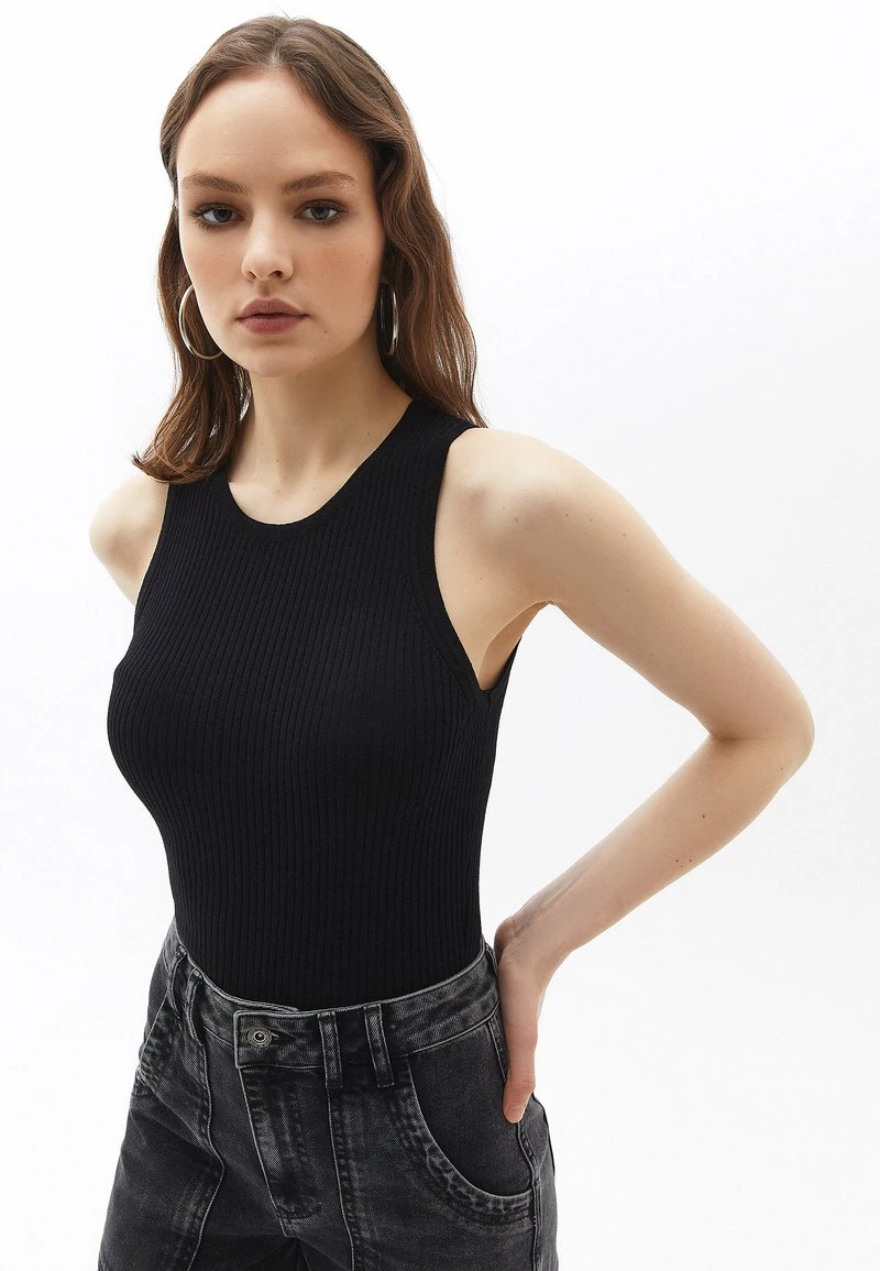 OXXO Donna OPTIK - Top - Black 6 OXXO Donna OPTIK - Top - Black - immagine 4