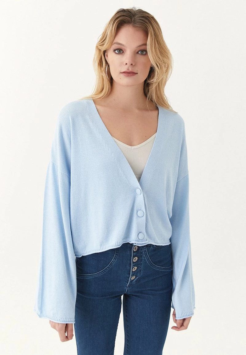 OXXO Donna Cardigan - Light Blue 3 OXXO Donna Cardigan - Light Blue