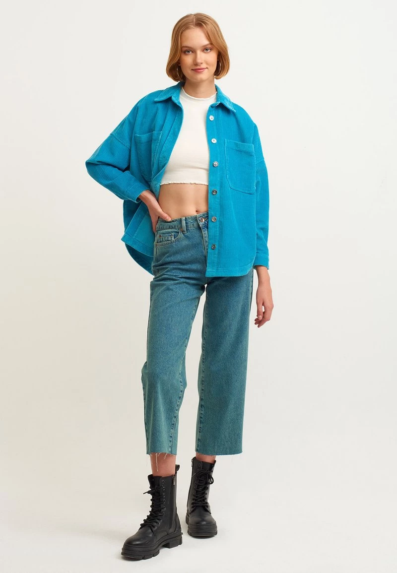 OXXO Donna Camicia - Adriatic Blue 4 OXXO Donna Camicia - Adriatic Blue - immagine 2