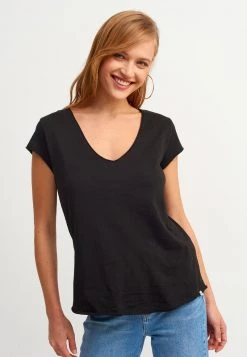 OXXO Donna T-shirt Basic - Black