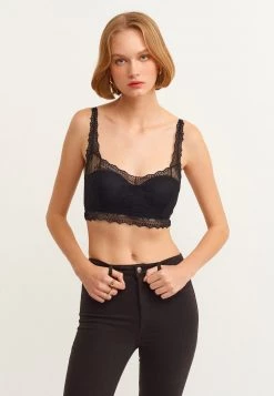 OXXO Donna SPITZE - Bustino - Black -Negozio al dettaglio Oxxo 3cb77a35d87f4813a14e3ebcf58bff96