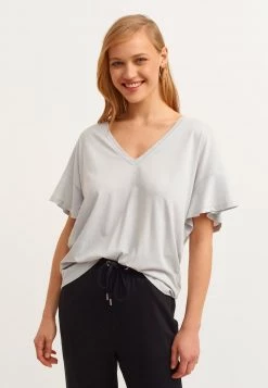 OXXO Donna T-shirt Basic - Greylag