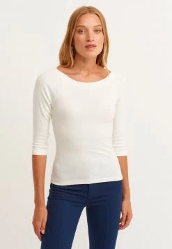 OXXO Donna 3/4 ARMELN - Maglietta A Manica Lunga - Ice Milk