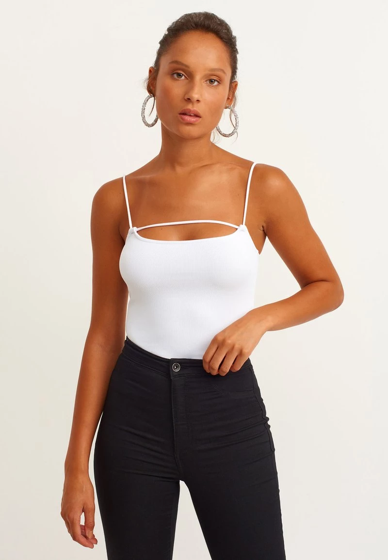 OXXO Donna MIT FEINEN TRÄGERN - Top - White 5 OXXO Donna MIT FEINEN TRÄGERN - Top - White - immagine 3