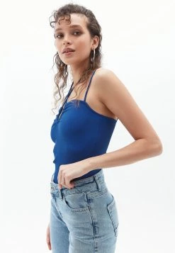 OXXO Donna Top - Monaco Blue -Negozio al dettaglio Oxxo 3db335e7944a43c3b158ae98aef8dca6