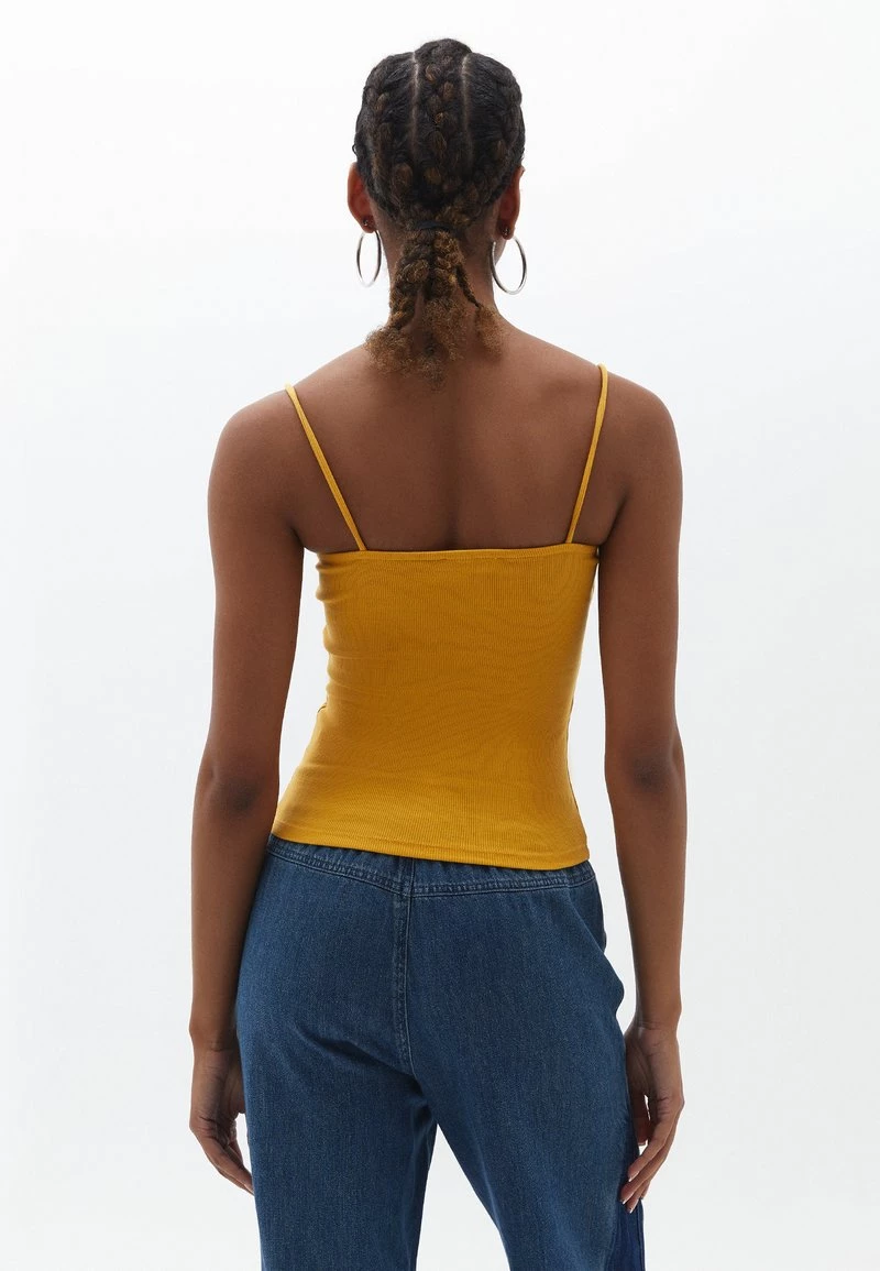 OXXO Donna SPAGETTIE TRÄGER - Top - Mineral Yellow 5 OXXO Donna SPAGETTIE TRÄGER - Top - Mineral Yellow - immagine 3