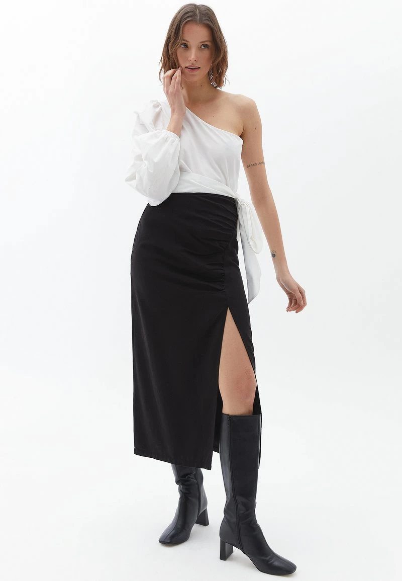 OXXO Donna Gonna Lunga - Black 4 OXXO Donna Gonna Lunga - Black - immagine 2