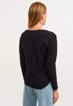 OXXO Donna LANGARM - Maglietta A Manica Lunga - Black -Negozio al dettaglio Oxxo 41cee1c0b8f140338162496fd1cd269b