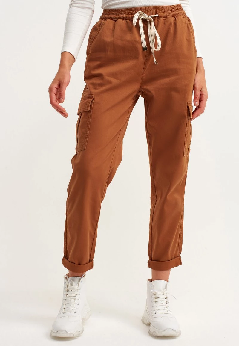 OXXO Donna MIT BINDEDETAIL - Pantaloni Cargo - Antik Lone 3 OXXO Donna MIT BINDEDETAIL - Pantaloni Cargo - Antik Lone
