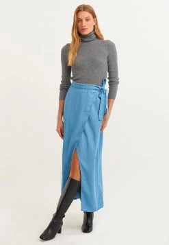 OXXO Donna MIT STYLISCHER OPTIK - Gonna A Portafoglio - Rodeo Denim