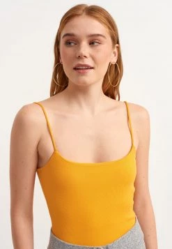 OXXO Donna Top - Ocher -Negozio al dettaglio Oxxo 45d84c04a0224b21aa343154ce089096