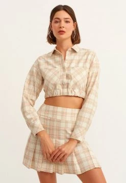 OXXO Donna MIT KARIERTER OPTIK - Camicia - Check Comb