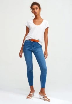 OXXO Donna Jeans Skinny Fit - Mid Denim -Negozio al dettaglio Oxxo 47c463edeb1b42c7b0ec2ace4582874e