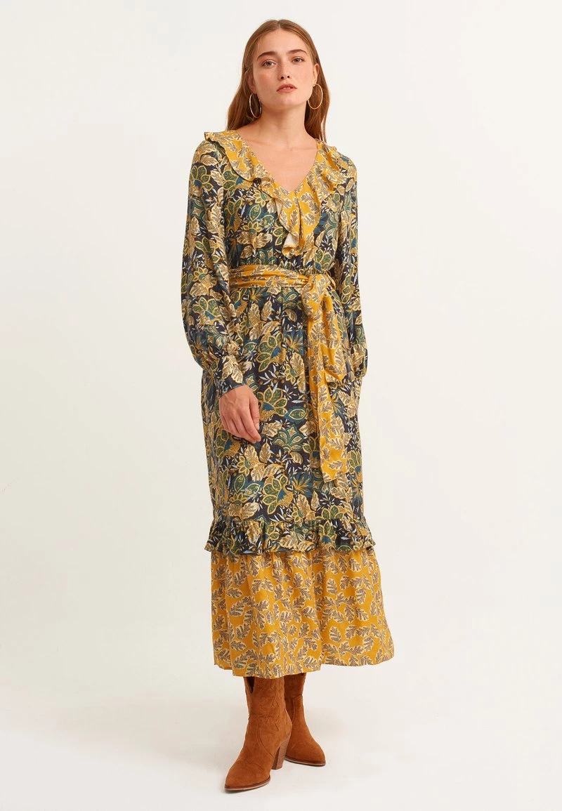 OXXO Donna Vestito Lungo - Muticolor 3 OXXO Donna Vestito Lungo - Muticolor