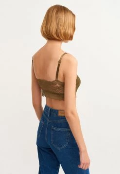 OXXO Donna SPITZE - Bustino - Henna Green -Negozio al dettaglio Oxxo 4a3295c07aed4850b35ef6febc6248cc