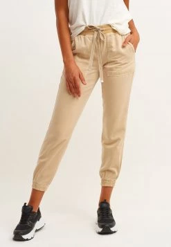 OXXO Donna MIT BINDEDETAIL - Pantaloni Sportivi - Antik Pecan