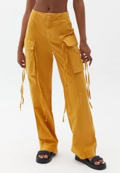 OXXO Donna ULTRA - Pantaloni Cargo - Antik Mineral Yellow
