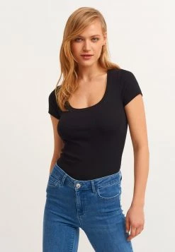 OXXO Donna T-shirt Basic - Black