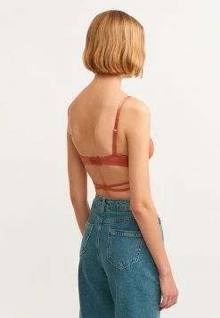 OXXO Donna MIT BINDEDETAILS - Reggiseno Push-up - Light Brown -Negozio al dettaglio Oxxo 500a5bb5067546c1aaa9f531f0f6534d