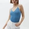 OXXO Donna SEAMLESS WITH BACK DETAIL - Top - Blue Heaven 2 OXXO Donna SEAMLESS WITH BACK DETAIL - Top - Blue Heaven -Negozio al dettaglio Oxxo 50d00df323ec48f88f2dabcb9fae4eb7