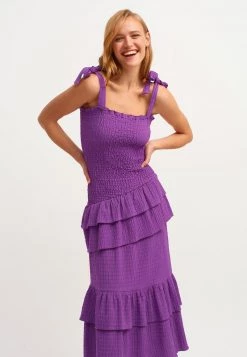 OXXO Donna Vestito Lungo - Purple -Negozio al dettaglio Oxxo 51808e8ca7e04ed8b711d2791bdb705c