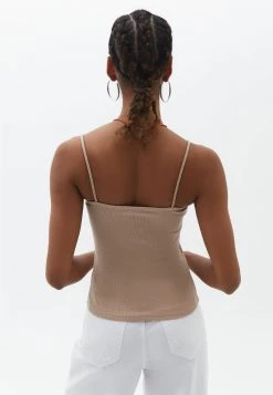 OXXO Donna SPAGETTIE TRÄGER - Top - Light Taupe -Negozio al dettaglio Oxxo 51cfbb7accd447a5a3dd1c0764a48e31