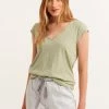OXXO Donna T-shirt Basic - Seagrass -Negozio al dettaglio Oxxo 52b2b212e9114e15b79dae842d384fc5