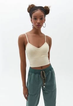 OXXO Donna Top - Macadamia