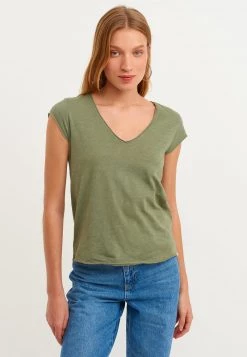 OXXO Donna T-shirt Basic - Sea Spray