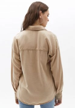 OXXO Donna MIT GROSSEN BRUSTTASCHEN - Camicia - Brown -Negozio al dettaglio Oxxo 54921333dedc47908e0a55f85361d5b3