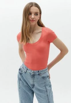 OXXO Donna MIT GERIPPTER OPTIK - T-shirt Basic - Dubarry