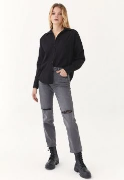 OXXO Donna MIT BRUSTTASCHE - Camicia - Black -Negozio al dettaglio Oxxo 564ee4a192874002905de2be3a65b443