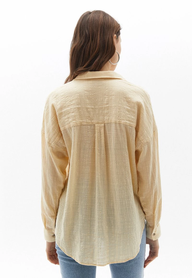 OXXO Donna OVERSIZE MIT MODISCHER - Camicia - Chamomile 5 OXXO Donna OVERSIZE MIT MODISCHER - Camicia - Chamomile - immagine 3