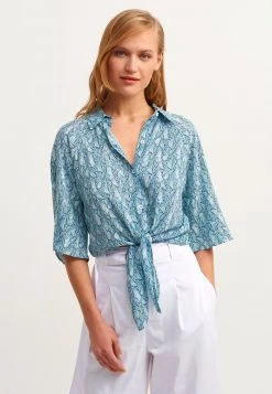 OXXO Donna Camicia - Feather Comb