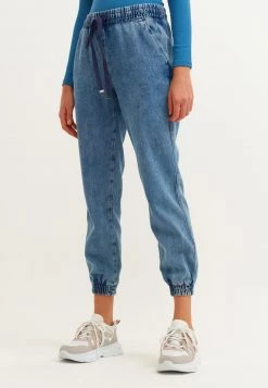 OXXO Donna Jeans Baggy - Mid Denim