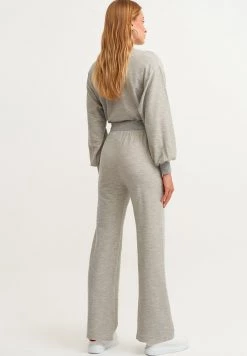 OXXO Donna VORDERSEITIGER NAHT - Pantaloni - Grey Melange -Negozio al dettaglio Oxxo 59871d3b67414ed79b774e7c8b6991cb