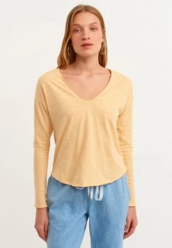 OXXO Donna LANGARM - Maglietta A Manica Lunga - Sheepskin