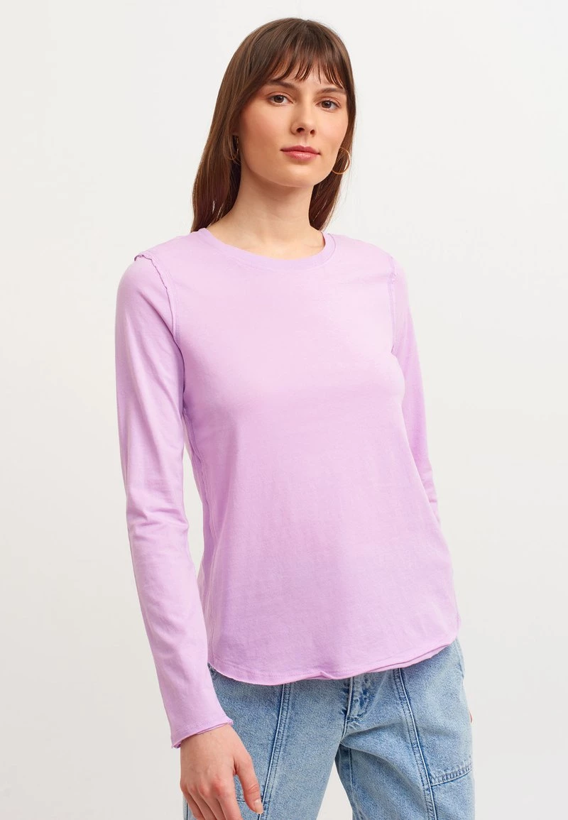 OXXO Donna Maglietta A Manica Lunga - Deep Lilac 3 OXXO Donna Maglietta A Manica Lunga - Deep Lilac