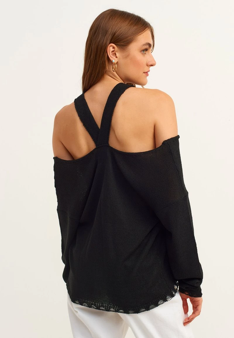 OXXO Donna Cardigan - Black 5 OXXO Donna Cardigan - Black - immagine 3