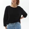 OXXO Donna DÜNNER MIT ENGEN ARMELBÜNDCHEN - Maglione - Black -Negozio al dettaglio Oxxo 5cb8b7cd5db3448e87530038ac03999a